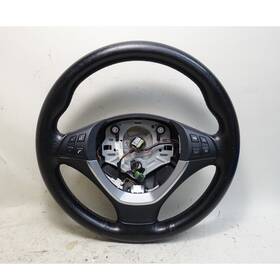 32306797913 Bmw 2011-2013 E70 X5 Factory Sports Leather Steering Wheel Lane Departure Oem