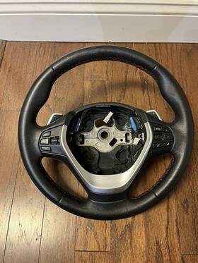 32306863350 Bmw 12-18 F30 3 Series F32 4 Steering Wheel Oem