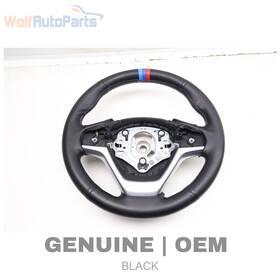 32306877872 Bmw 2015-2019 X6 - 3-spoke Leather Sport Steering Wheel 6877872