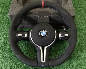 32307848142 Bmw M Sport Leather / Alcantara Steering Wheel And Paddles - F30 F32 F80 F82 M3 M4