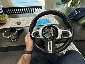 32308008179 Bmw Lci Steering Wheel F90 G30 G11 G14 G16 G05 G06 G07 G31 G12 Read Description
