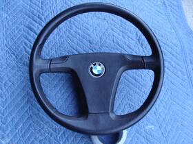 32331154515 Bmw Early Coarse Spline Sport Steering Wheel 533i 633i 733i Xlnt Condition 380mm