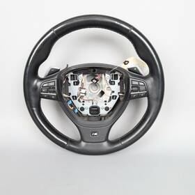 32337845947-24475 Bmw 2012-2013 M5 F10 Sport Steering Wheel With Paddle Shifters Black
