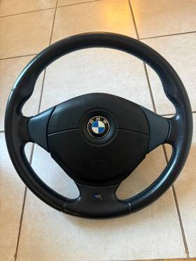32342229431 Bmw E36 Z3 M Coupe Roadster Leather Sport Steering Wheel Estoril Blue