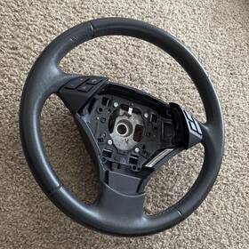 32346774128 Bmw 08-10 E60 E61 5-series Standard Leather Steering Wheel Lane Departure Heat