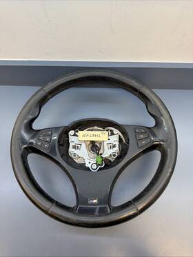 3449922 Bmw 2004 2005 2006 X3 M X3m Sport Steering Wheel With Cruise Black