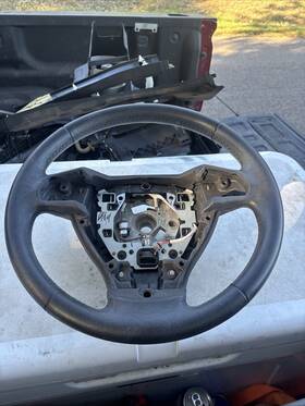37156341 Bmw 2011-2013 F10 528i 535i Steering Wheel Black Driver Oem