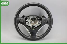 4069147 Bmw 07-13 E90 E82 328i Sports Leather Steering Wheel W Paddle Oem