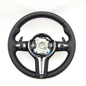 534686 Bmw Steering Wheel Nappa Leather For 1998-2006 E39 M5 E46 X5 E53 M3 Oem