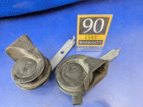 61337288095 Bmw 07-13 E70 E71 X5 X6 High And Low Pitch Tone Horn Alert Sound Alarm Oem