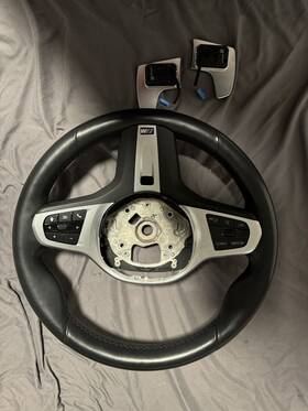 634199300 Bmw G30 530i 540i 5 Series Heated Steering Wheel W Trim &ps- Part #