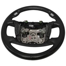 6782087 Bmw 06-08 E65 E66 7 Leather Heated Multifunctional Black Steering Wheel Oem