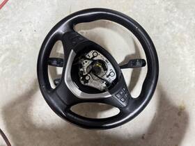 6789975 Bmw E70 E71 X5 X6 Sport Steering Wheel Black With Clock Spring Oem