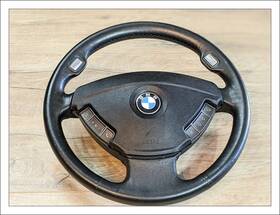 6939817 Bmw 2007 750i Steering Wheel With Switches Oem