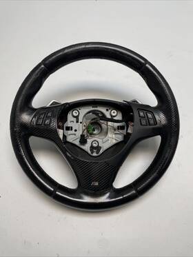 7841396 Bmw E82 E88 E90 E92 E93 M Sport Leather Steering Wheel Assembly W Paddles Parts
