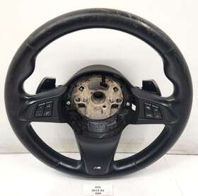 7842926 Bmw Oem E89 Z4 M Sport Steering Wheel Black Leather With Shifters Worn