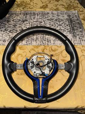 7846668 Bmw M5 M6 F10 F12 F06 F13 Steering Wheel Heated Oem