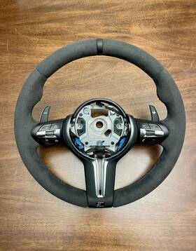 7847607 Bmw F80 F82 F30 M4 M3 Steering Wheel M Sport Alcantara With Shifters Non Heated