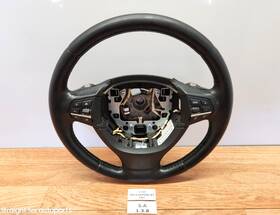 7980124 Bmw 11-15 Oem F01 F02 Alpina B7 B7l Leather Steering Wheel Heated Black 53k