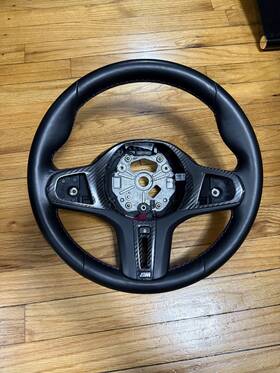 8088315 Bmw Oem 2021-2024 G87 G82 G80 M4 M3 M2 Steering Wheel Carbon Leather Heated