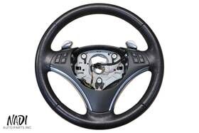 9125343 Bmw 2007 - 2010 E90 E92 335i Heated Paddleshift Steering Wheel Assembly Oem