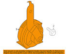 Bn8p-66-78y Bn8p6678y Mazda Oem Horn