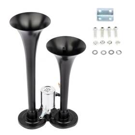 Bro108121tr Brakeautorparts 20 12v/24v 120db Dual Trumpets Truck Car Suv Train Horn For