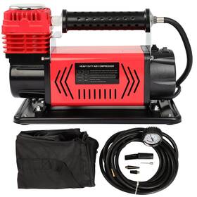 Br177677au01 Brauchen-autoparts Heavy Duty 12v 6.35cfm 180lmp Portable Truck Tire Inflator Air Compressor
