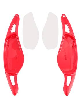 C160-p009-c Bruce&shark Steering Wheel Paddle Shifter Extensions For Bmw G01 X3 F97 X3m G02 X4 X4m Red