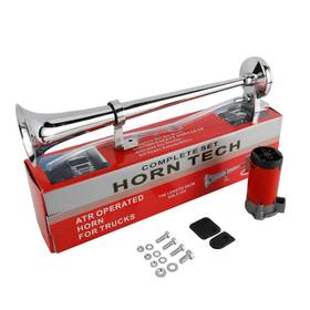 Rc-0030 Btshub 12v Loud 150db Single Trumpet Air Horn With Built-in Compressor For Trucks Boats