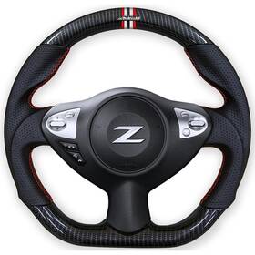 Bc08-rsswz34-c Buddy Club Racing Dry Carbon Sport Steering Wheel For 2009-2020 Nissan 370z