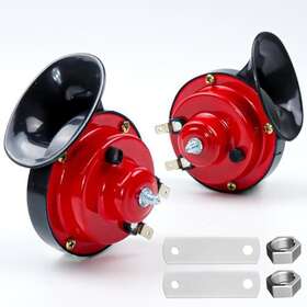 Buddyser 768420558470 2 Pack Train Horn For Car 300db Truck Horns 12v Louduniversal