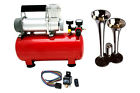 Hornkl6 Bullet System Large Air - Silver Compressor Horn Autoloc