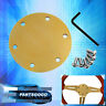 485-h1 Button-24kgd-f-485-h1 Epartsgogo Universal Bolt Hole Gold Steering Wheel Horn Delete Plate