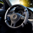 C0002 Lucasng Steering Wheel Cover Microfiber Leather Car Vehicle 696578923430