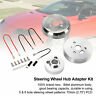C143-a046-silver Eforshop And Hole Steering Wheel Hub Adapter Kit For Flaming