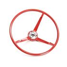 C5zz-3600-br Scott Drake Steering Wheel Replacement Abs Plastic Bright Red Ford
