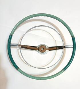 1471516 Cadillac 1959 Steering Wheel Horn Ring 2 Pcs