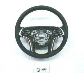 23368089 Cadillac New Gm Oem Leather Steering Wheel 2013-2019 Xts Heated Black