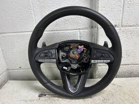 235.gm6324 Cadillac 2024 Ct5 Black Leather Steering Wheel Oem