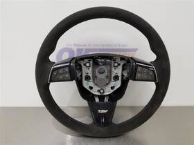 235.gm6u11 Cadillac 11 Cts-v Coupe Steering Wheel With Controls Black Suede