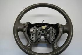 235.gm6v00 Cadillac 2000-05 Deville Steering Wheel Leather W Volume Cruise Control