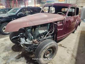 238.gm6u39 Cadillac Steering Column Maroon Fits 1939 1286310