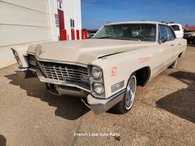 238.gm6u67 Cadillac Steering Column At Tilt Beige Fits 1967 Calais 1282266
