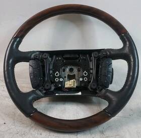 25793956 Cadillac 2006-2011 Dts Ebony Steering Wheel Wdht Cc Rdo Oem