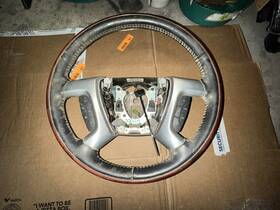 25853076 Cadillac 2011-2014 Escalade Oem A Driver Steering Wheel Leather Heated