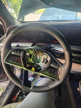 86825178 Cadillac Oem 2024 Steering Wheel For Lyriq Black Leather Fsd
