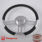 121010-ch0 Camino Wheels Black Wrap Blazer Steering Jimmy Billet " El 14 Gmc Trucks
