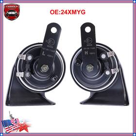 24xmyg Car Holp 2pcs 12v 110db Horn Snail Horns For 1993-2025 Nissan Altima Us