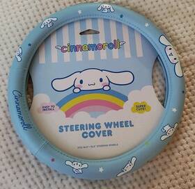 Carbella 826942164927 Official Sanrio Cinnamoroll Steering Wheel Cover